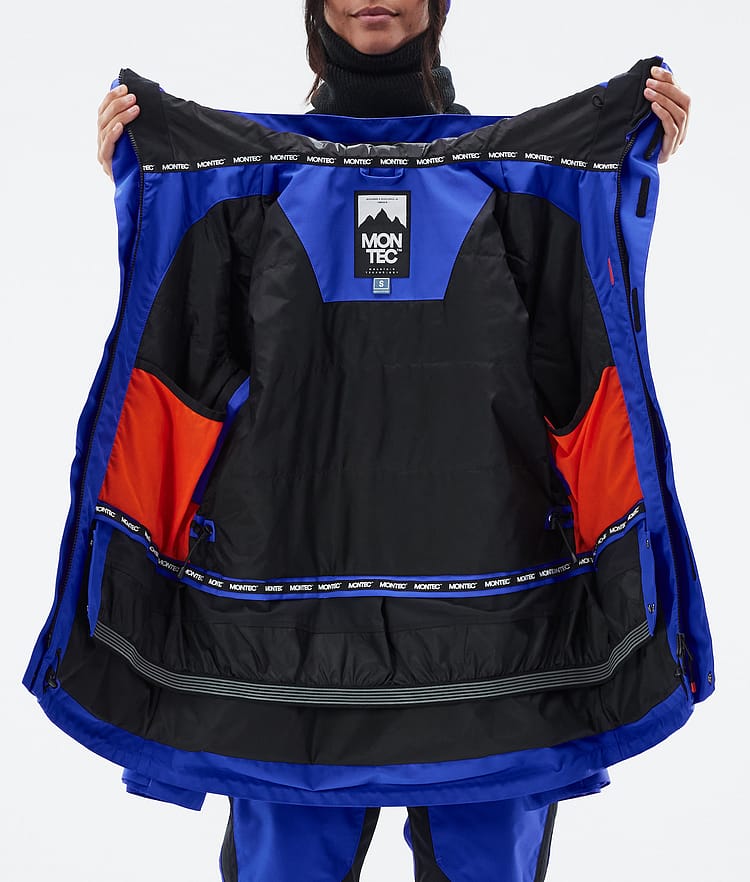 Montec Fawk W Veste Snowboard Femme Cobalt Blue, Image 10 sur 10