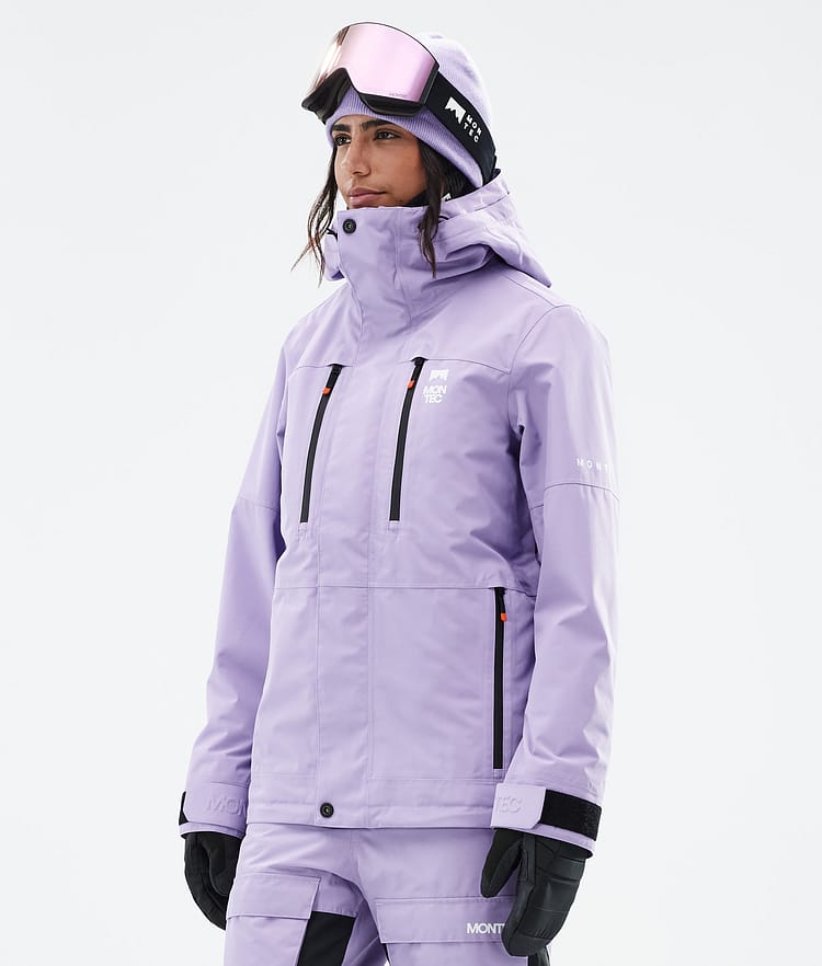 Montec Fawk W Ski jas Dames Faded Violet, Afbeelding 1 van 10