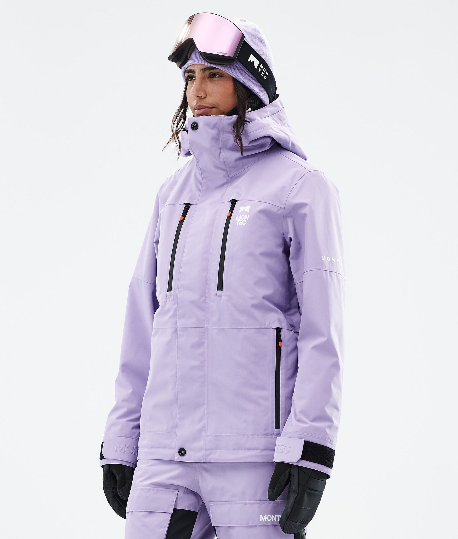 Montec Fawk W Skijakke Dame Faded Violet, Billede 1 af 10