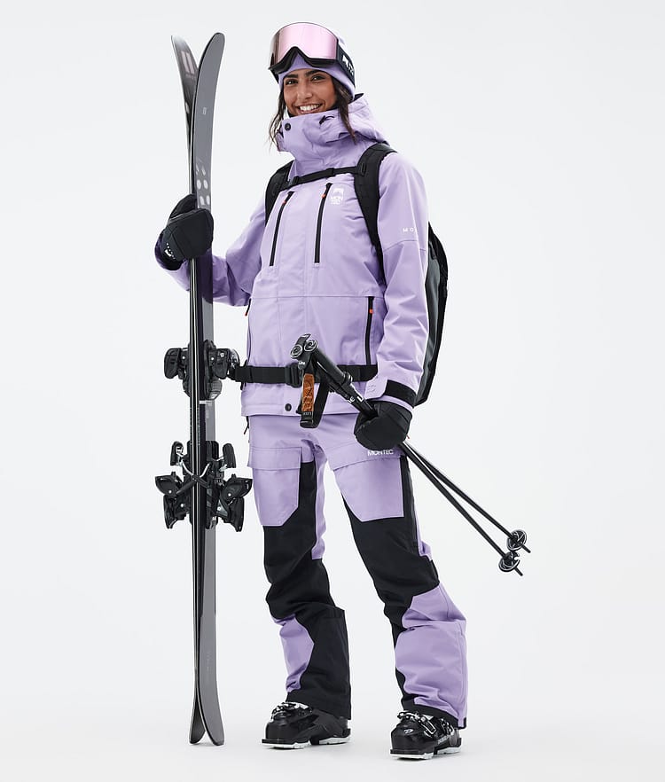 Montec Fawk W Veste de Ski Femme Faded Violet, Image 3 sur 10