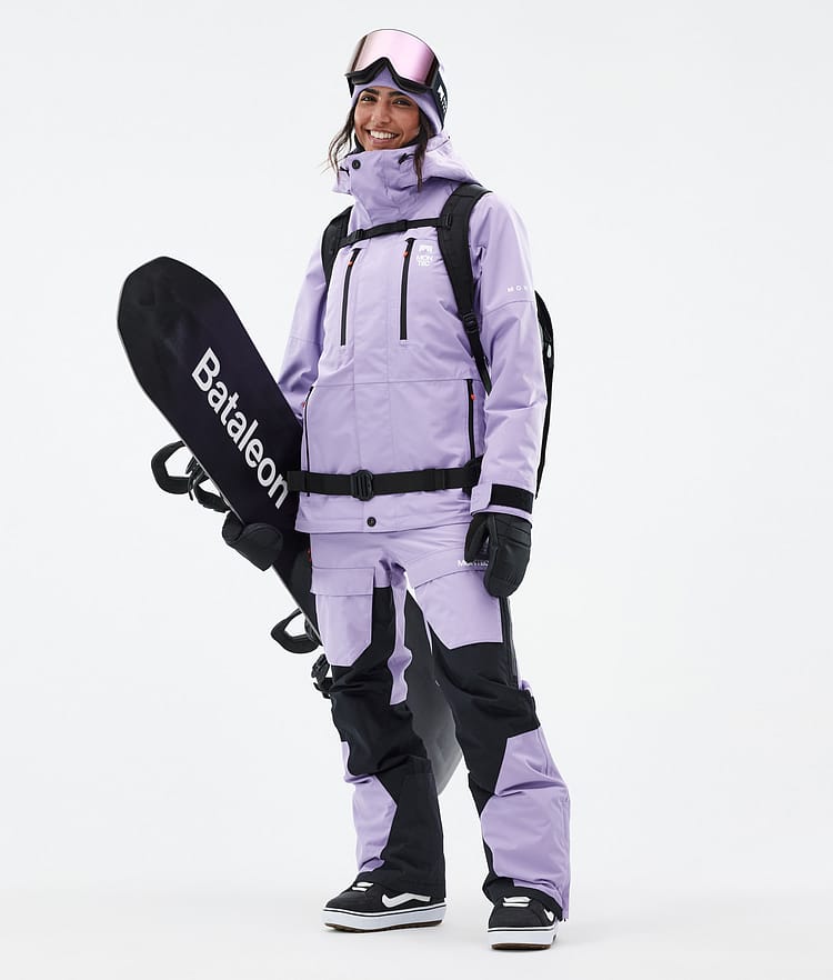 Montec Fawk W Veste Snowboard Femme Faded Violet, Image 3 sur 10