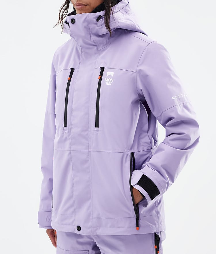 Montec Fawk W Kurtka Snowboardowa Kobiety Faded Violet, Zdjęcie 8 z 10