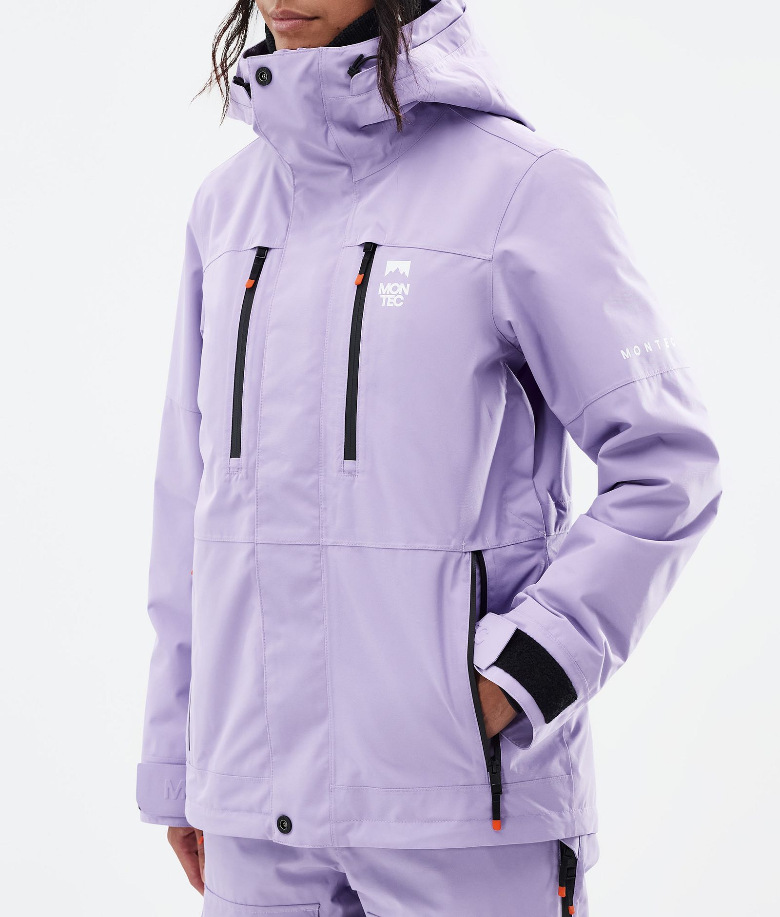 Montec Fawk W Veste Snowboard Femme Faded Violet, Image 8 sur 10