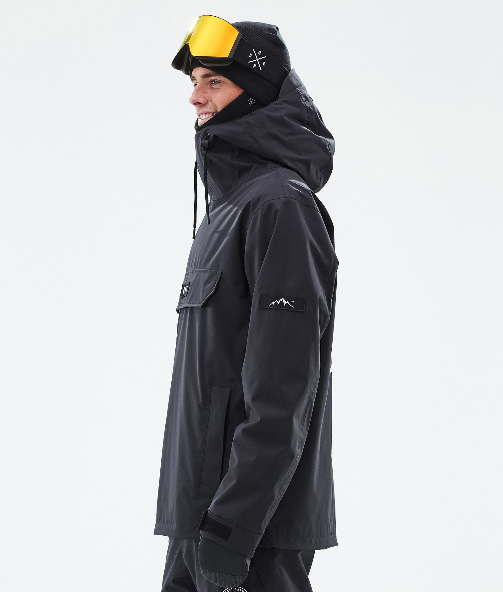 Dope Blizzard Ski Jacket Men Corduroy Black, Image 5 of 8