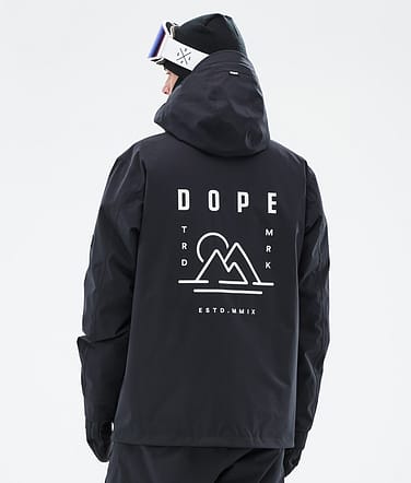 Dope Blizzard Snowboard Jacket Men North Black Renewed