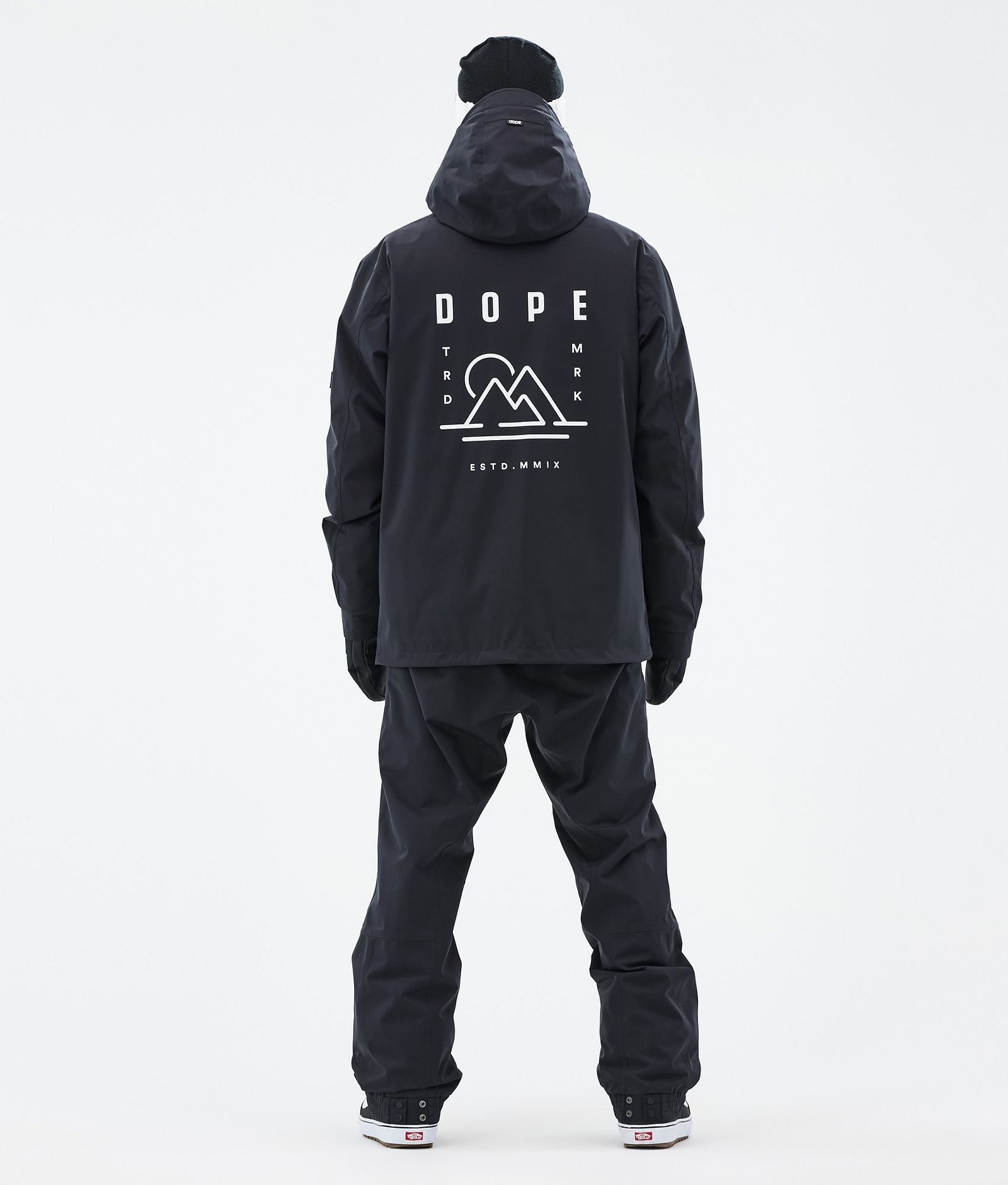 Dope Blizzard Snowboardjakke Herre North Black, Billede 2 af 8