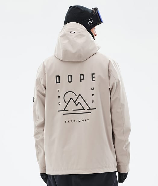 Dope Blizzard Veste Snowboard Homme Sand