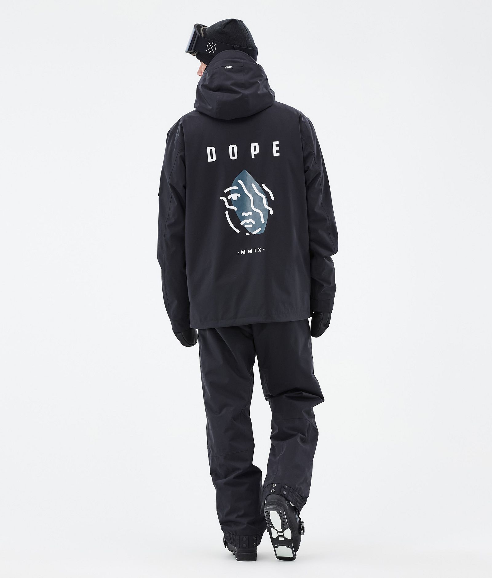 Dope Blizzard Ski Jacket Men Portrait Black, Image 2 of 8