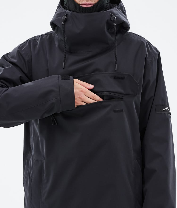 Dope Blizzard Ski Jacket Men Portrait Black, Image 8 of 8