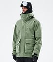Dope Acme Kurtka Snowboardowa Mężczyźni Moss Green