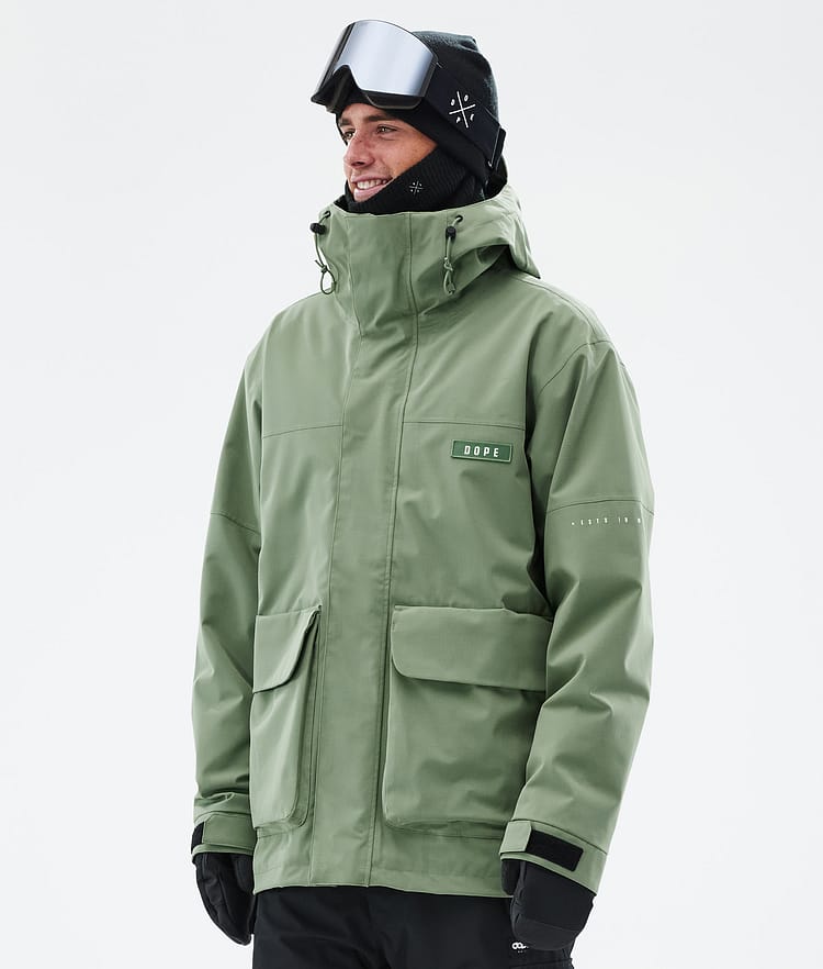 Dope Acme Giacca Sci Uomo Moss Green, Immagine 1 di 9