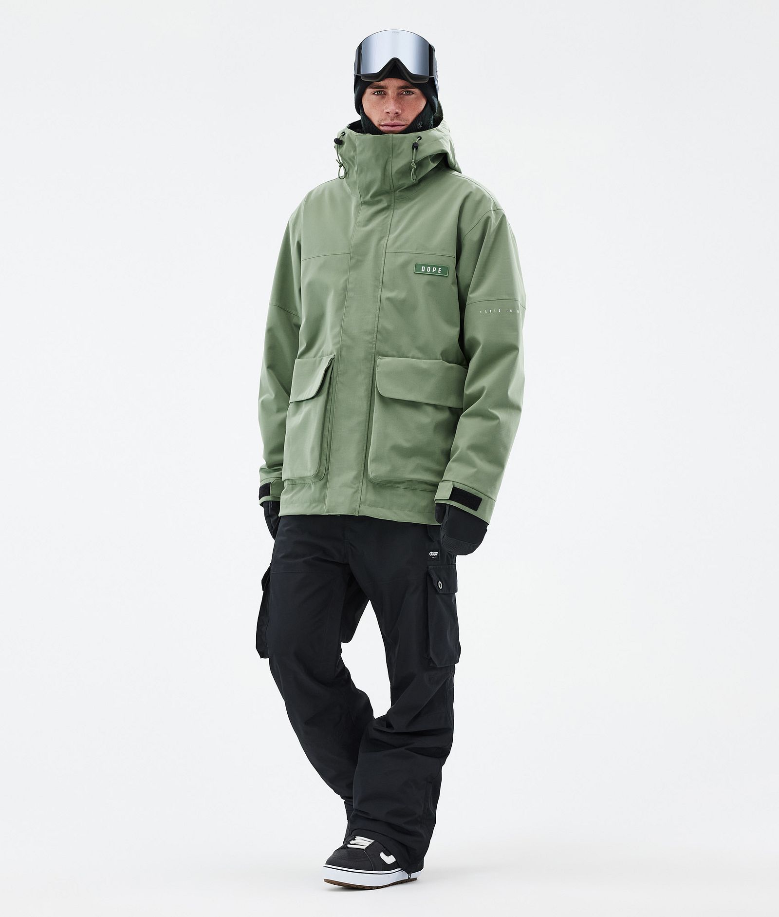 Dope Acme Veste Snowboard Homme Moss Green, Image 2 sur 9