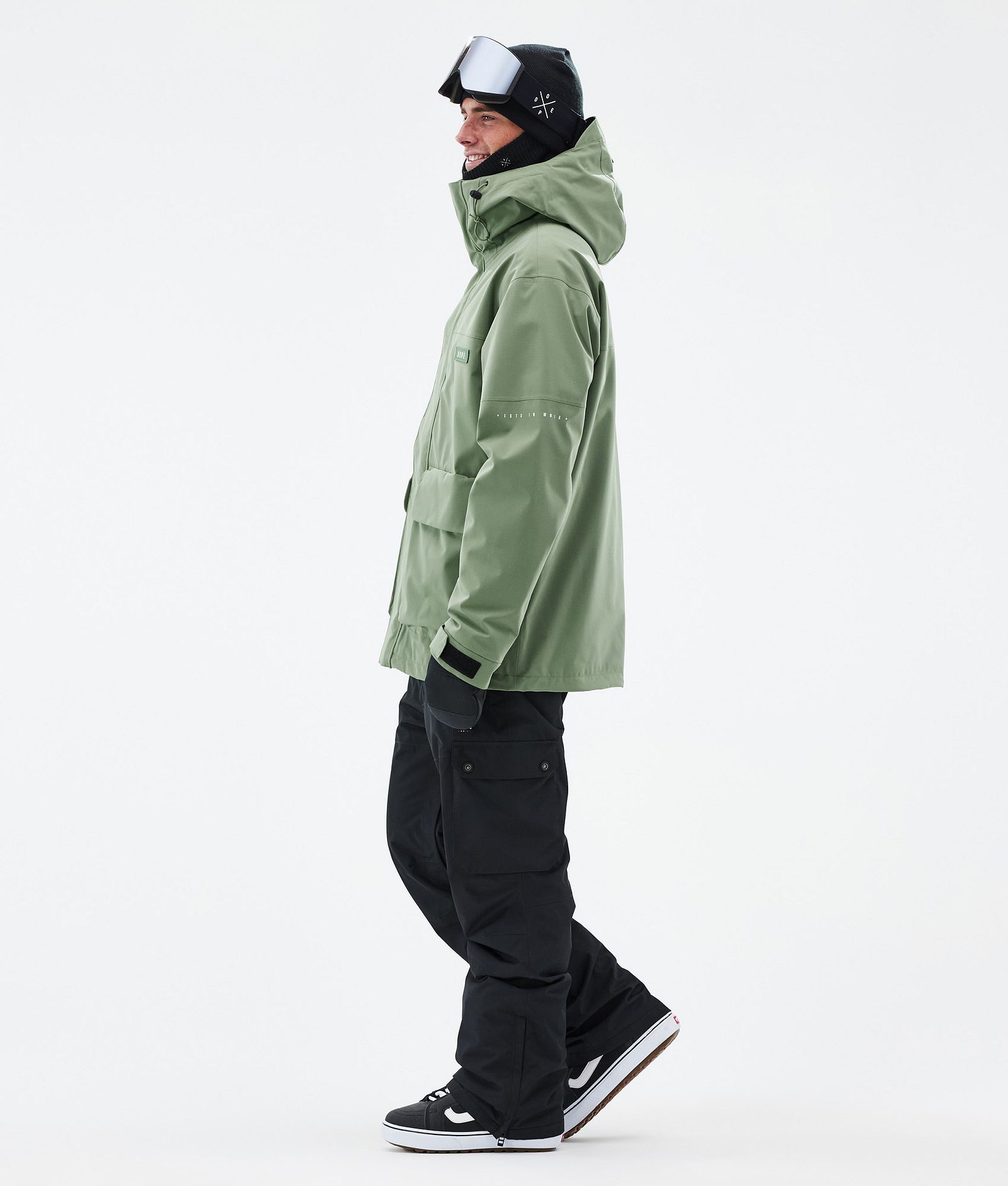 Dope Acme Veste Snowboard Homme Moss Green, Image 3 sur 9