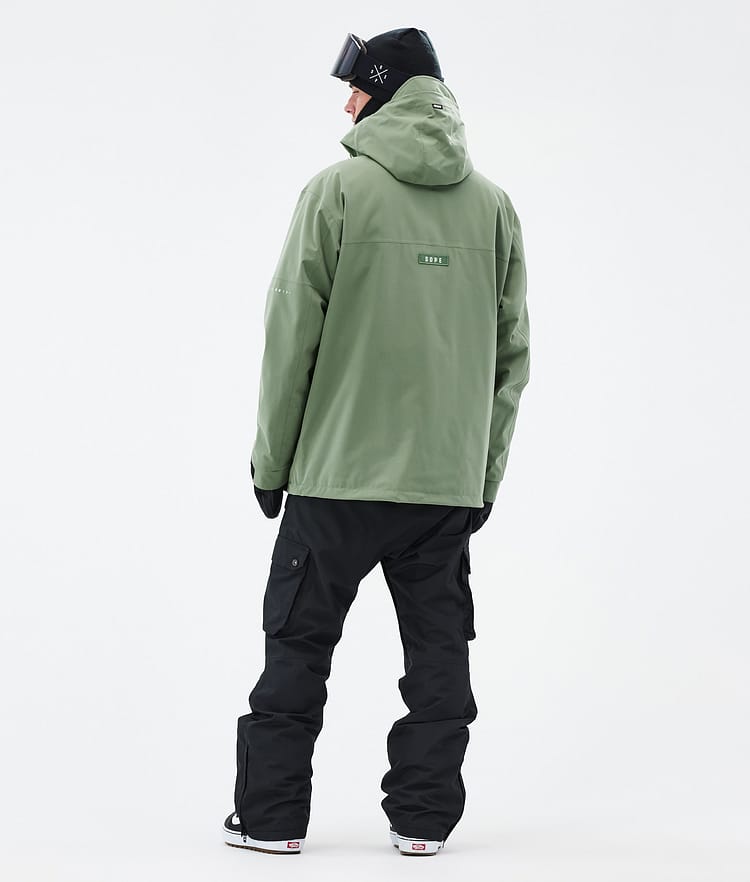 Dope Acme Veste Snowboard Homme Moss Green, Image 4 sur 9