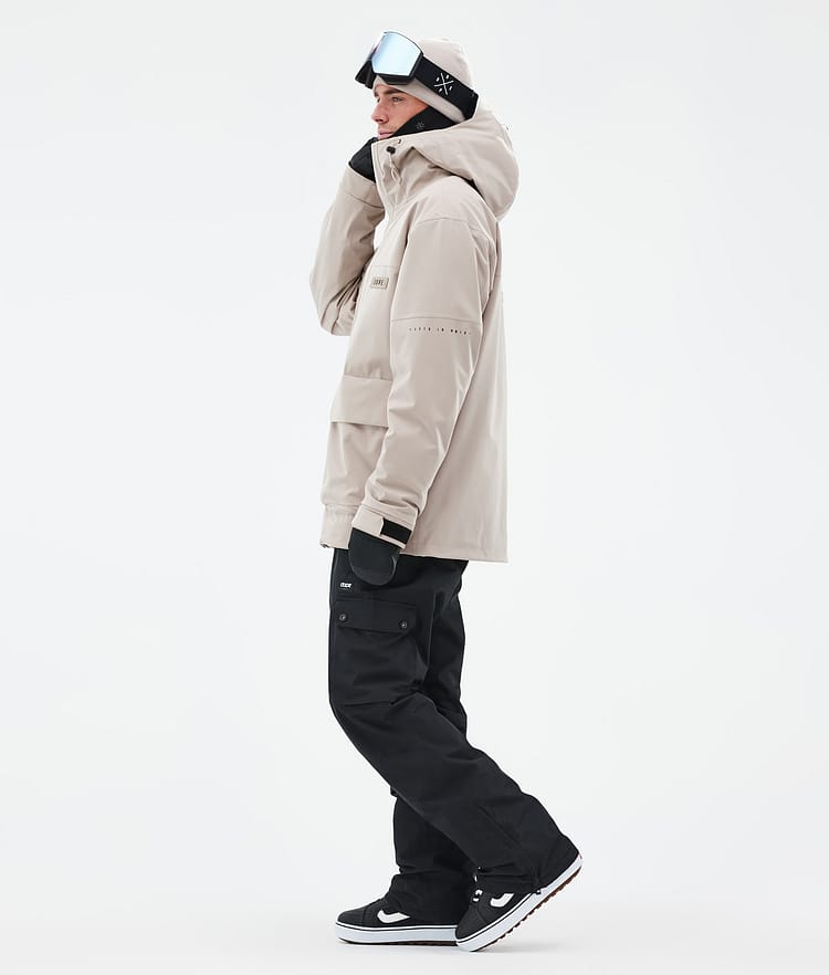 Dope Acme Veste Snowboard Homme Sand, Image 3 sur 9