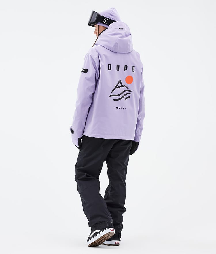 Dope Blizzard W Veste Snowboard Femme Corduroy Faded Violet, Image 2 sur 8