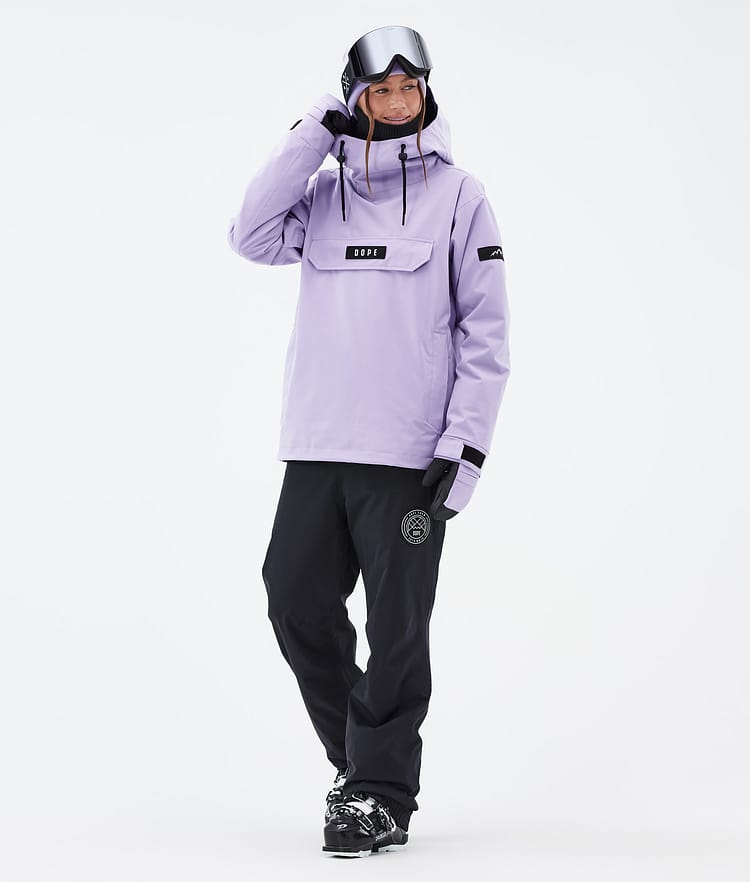 Dope Blizzard W Veste de Ski Femme Corduroy Faded Violet, Image 4 sur 8