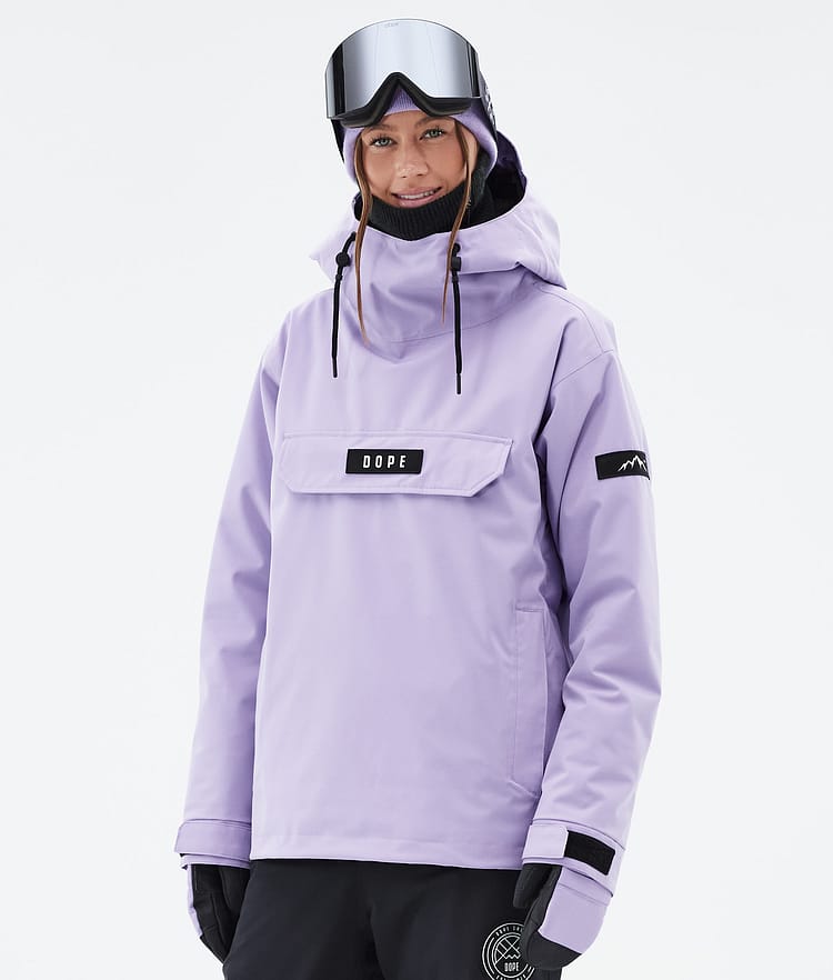 Dope Blizzard W Giacca Snowboard Donna Corduroy Faded Violet, Immagine 6 di 8