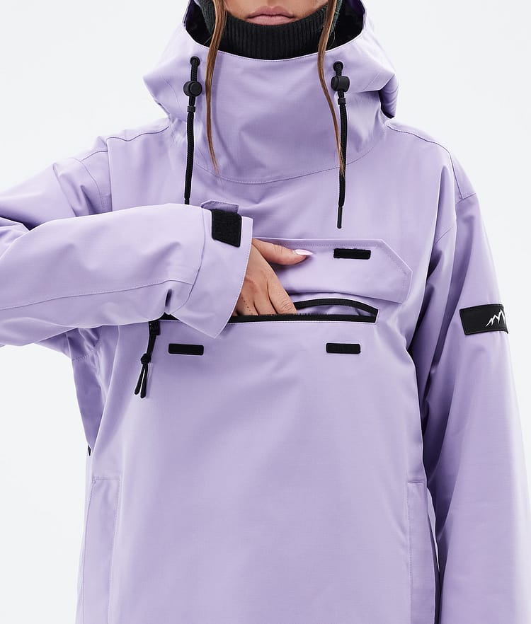 Dope Blizzard W Giacca Snowboard Donna Corduroy Faded Violet, Immagine 8 di 8