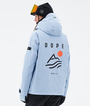 Dope Blizzard W Snowboardjacke Damen Corduroy Light Blue