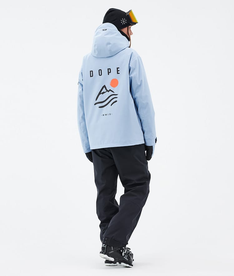 Dope Blizzard W Veste de Ski Femme Corduroy Light Blue, Image 2 sur 8