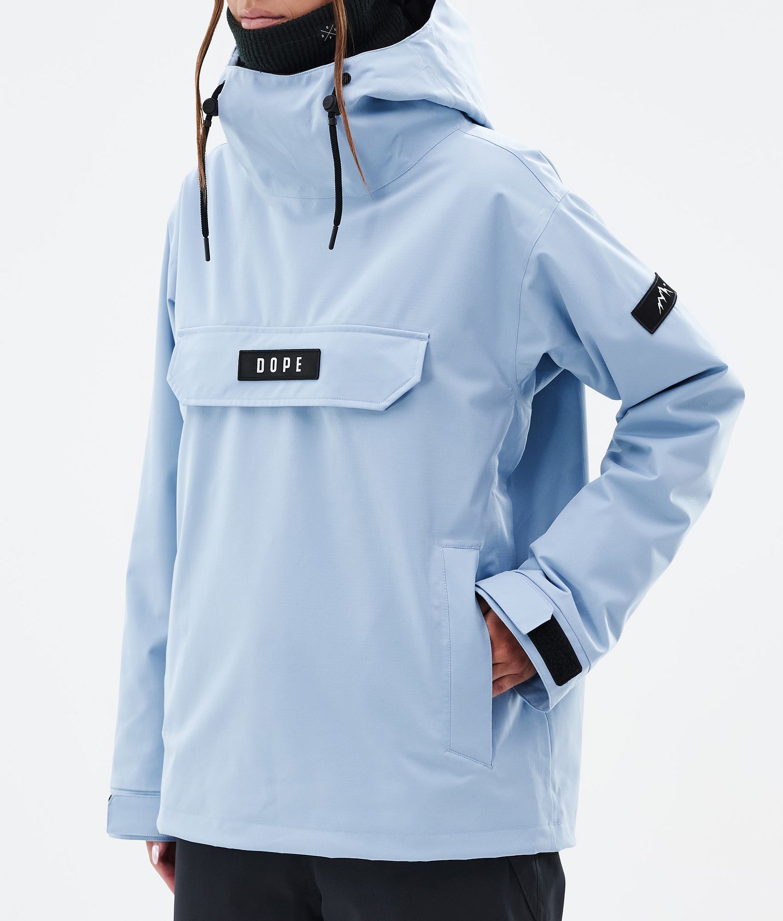 Dope Blizzard W Veste de Ski Femme Corduroy Light Blue, Image 7 sur 8