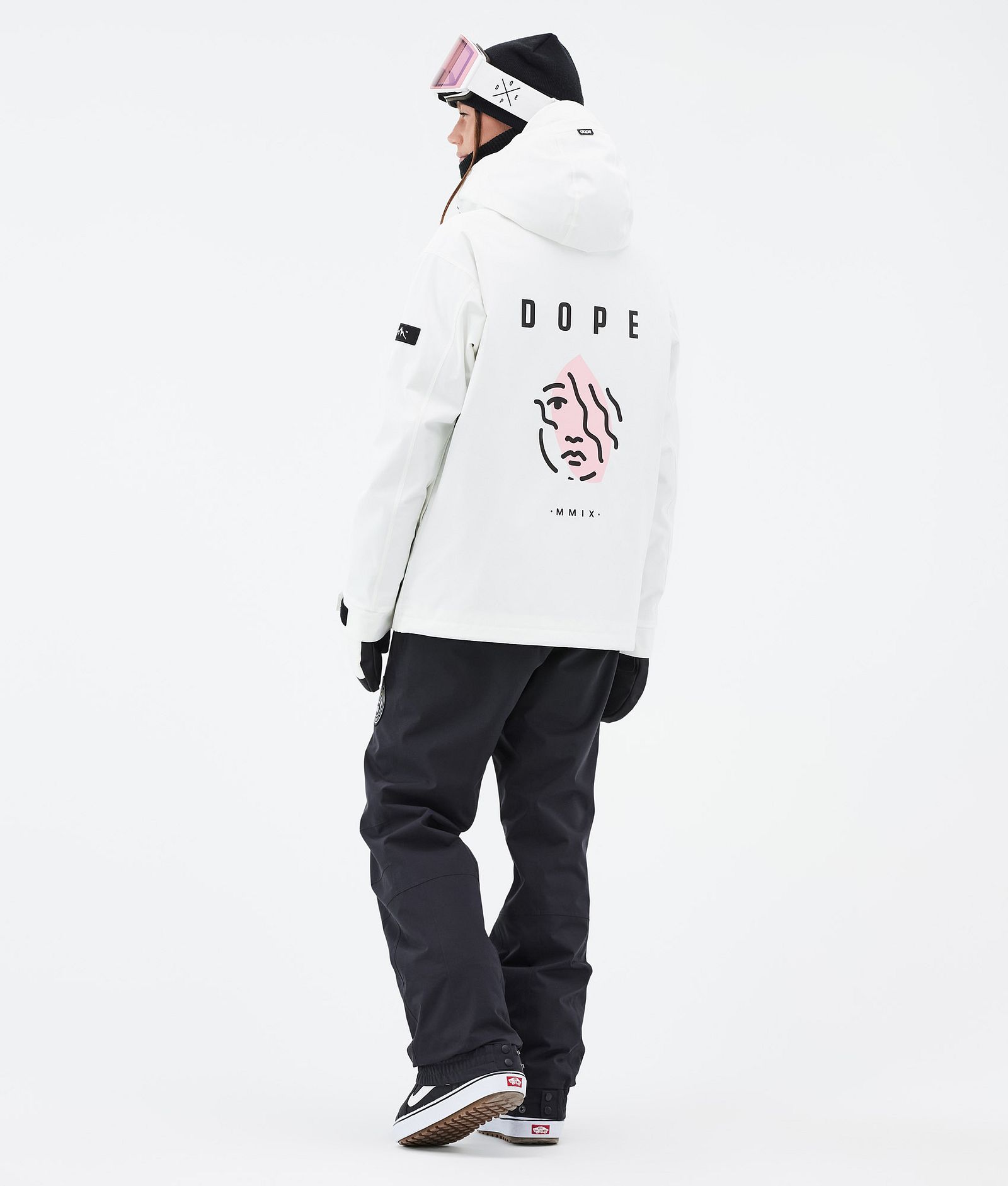 Dope Blizzard W Snowboardjakke Dame Portrait Whitish, Billede 2 af 8