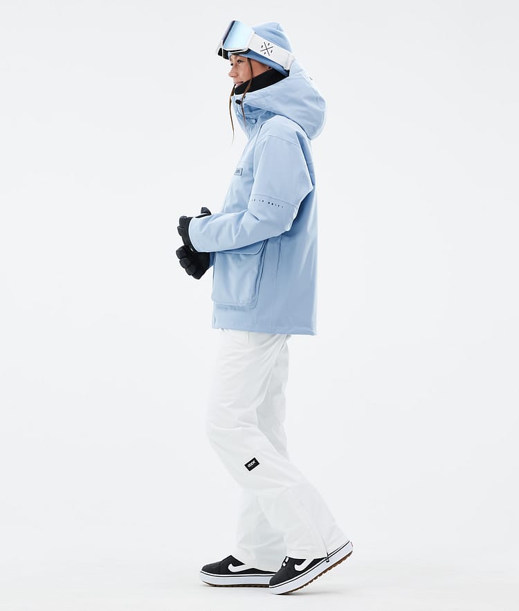 Dope Acme W Snowboardjakke Dame Light Blue, Billede 3 af 9