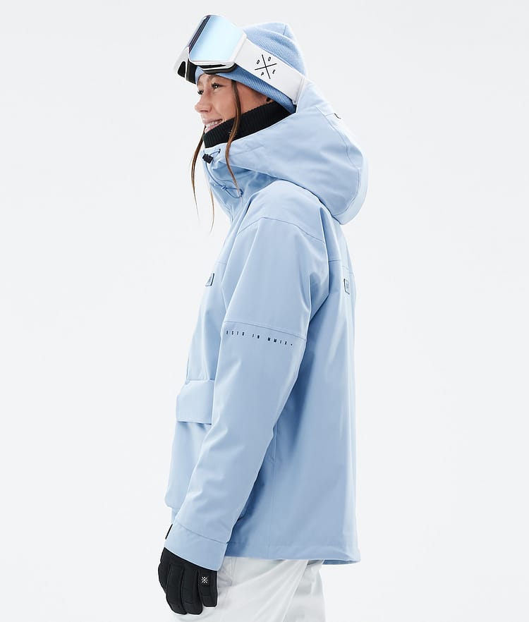 Dope Acme W Giacca Snowboard Donna Light Blue, Immagine 5 di 9