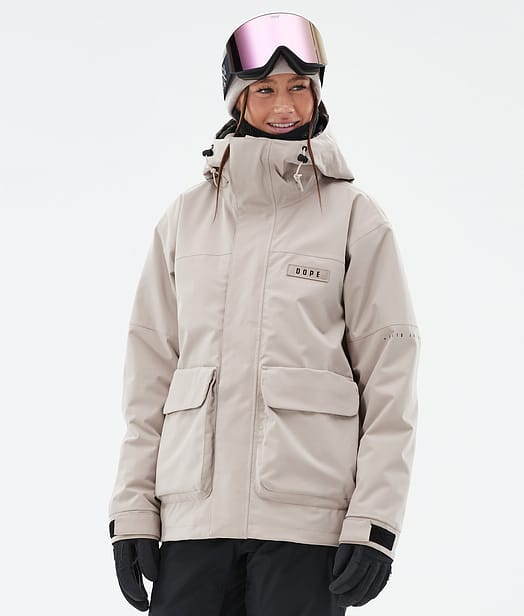 Dope Acme W Ski Jacket Women Sand