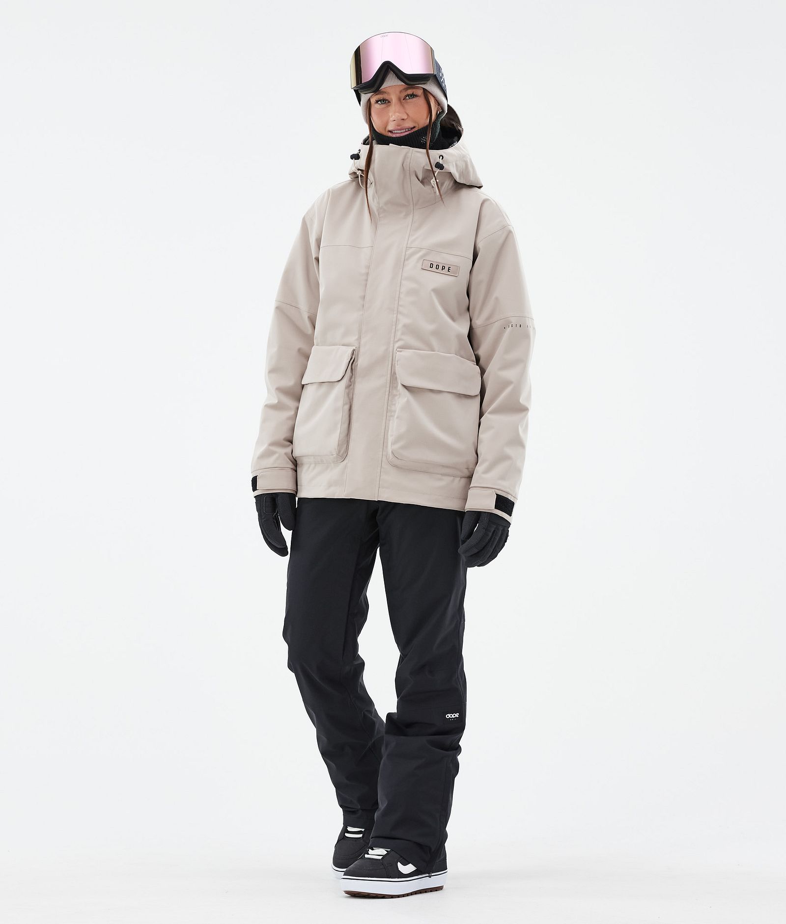 Dope Acme W Veste Snowboard Femme Sand, Image 2 sur 9