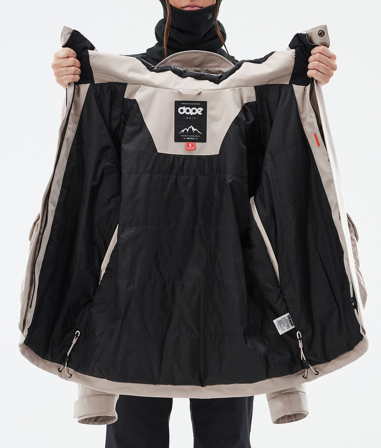 Dope Acme W Ski Jacket Women Sand, Image 9 of 9