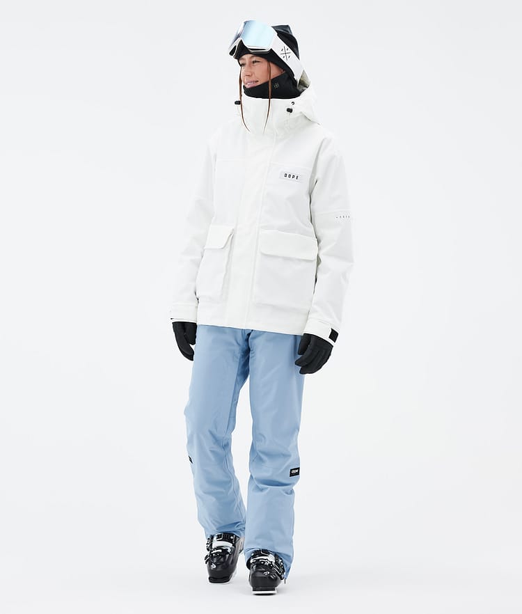 Dope Acme W Veste de Ski Femme Whitish, Image 2 sur 9