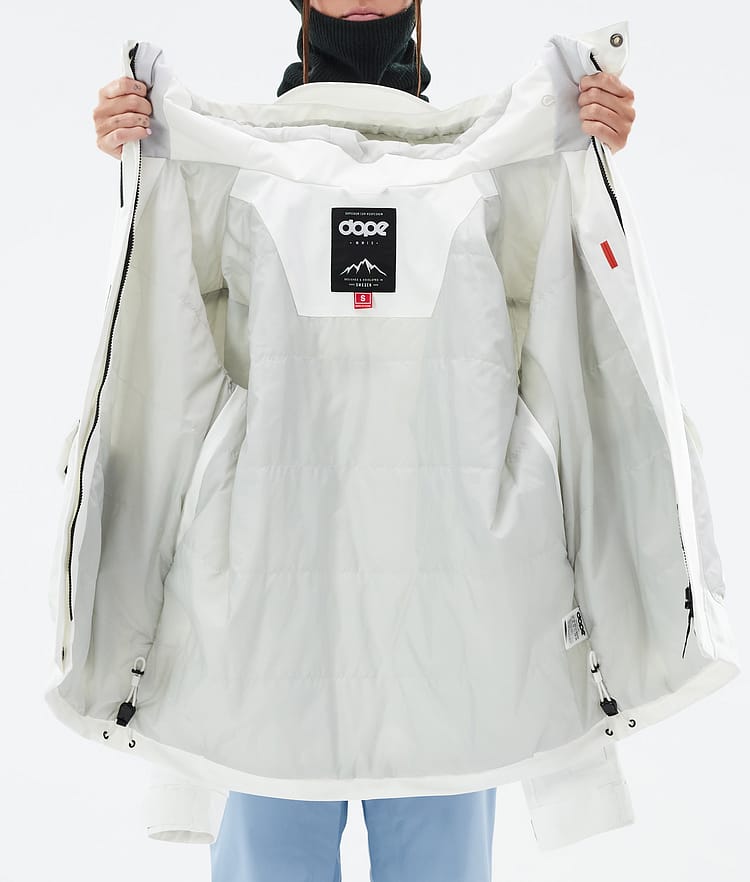 Dope Acme W Veste de Ski Femme Whitish, Image 9 sur 9