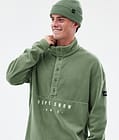 Dope Comfy Fleece Sweater Men Moss Green, Image 2 of 6