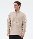 Dope Comfy Fleece Trui Heren Sand