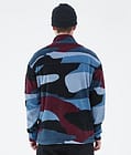 Dope Comfy Forro Polar Hombre Shards Burgundy Blue, Imagen 6 de 6