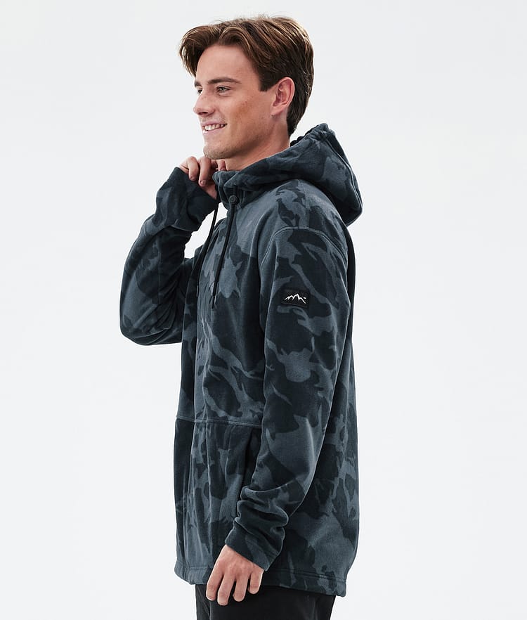 Dope Cozy II Fleece-hoodie Herre Metal Blue Camo, Billede 5 af 7