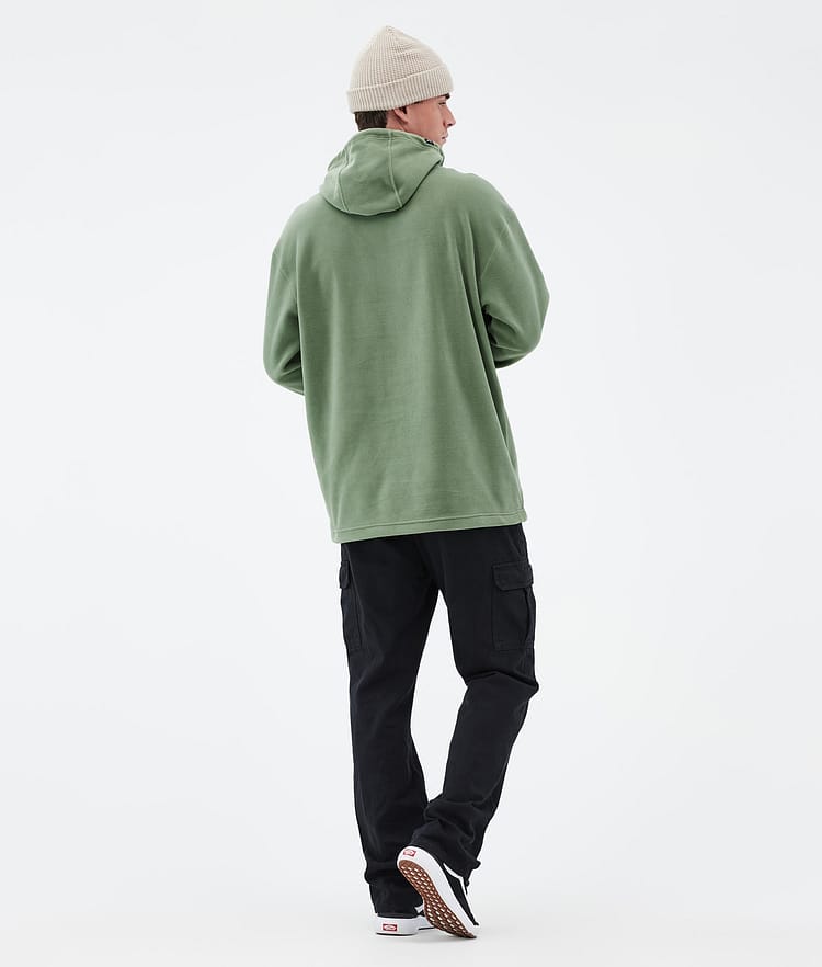 Dope Cozy II Fleece-hoodie Herre Moss Green, Billede 4 af 7
