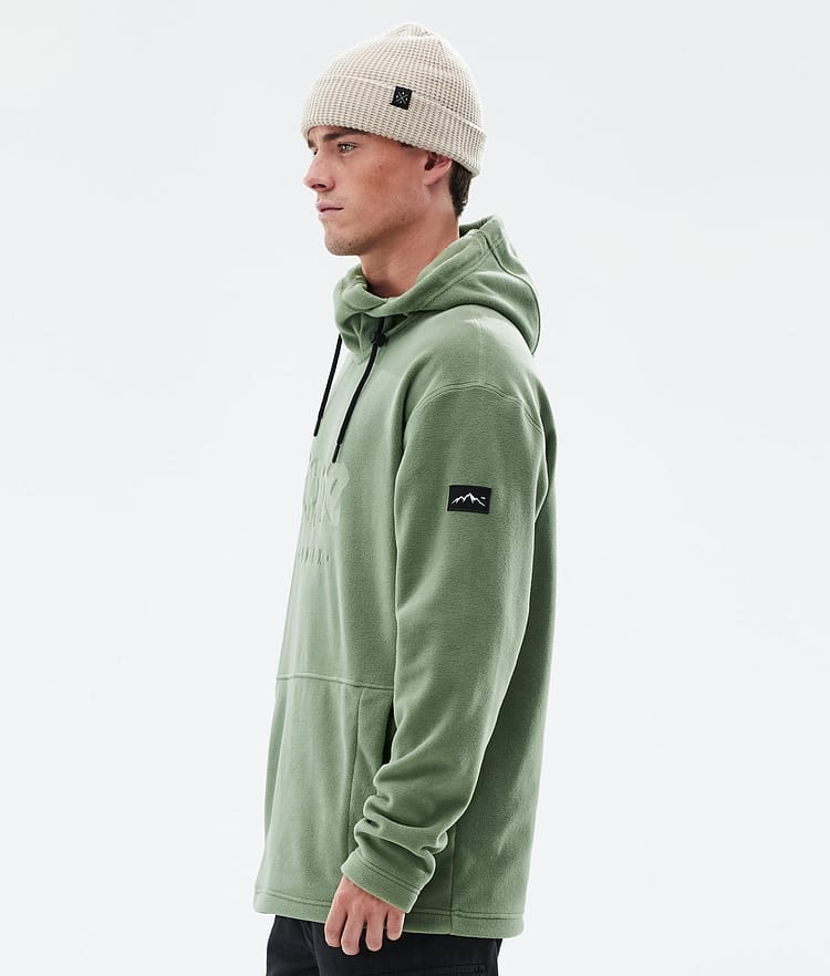 Dope Cozy II Fleece-hoodie Herre Moss Green, Billede 5 af 7