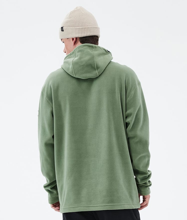 Dope Cozy II Pull Polaire Homme Moss Green, Image 6 sur 7