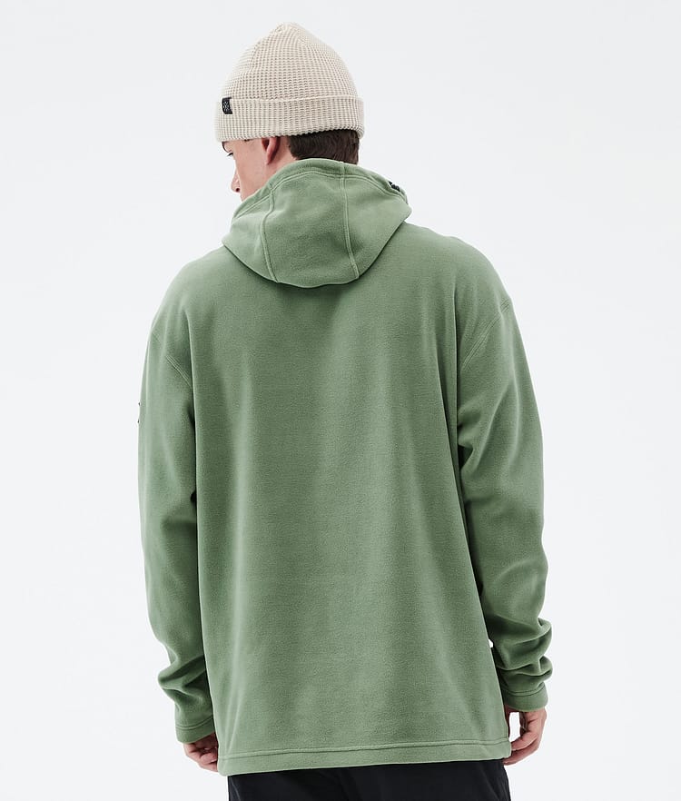 Dope Cozy II Fleece-hoodie Herre Moss Green, Billede 6 af 7