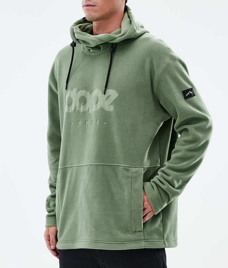 Dope Cozy II Fleece-hoodie Herre Moss Green, Billede 7 af 7