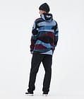 Dope Cozy II Pile con Cappuccio Uomo Shards Burgundy Blue, Immagine 4 di 7