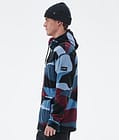 Dope Cozy II Pile con Cappuccio Uomo Shards Burgundy Blue, Immagine 5 di 7