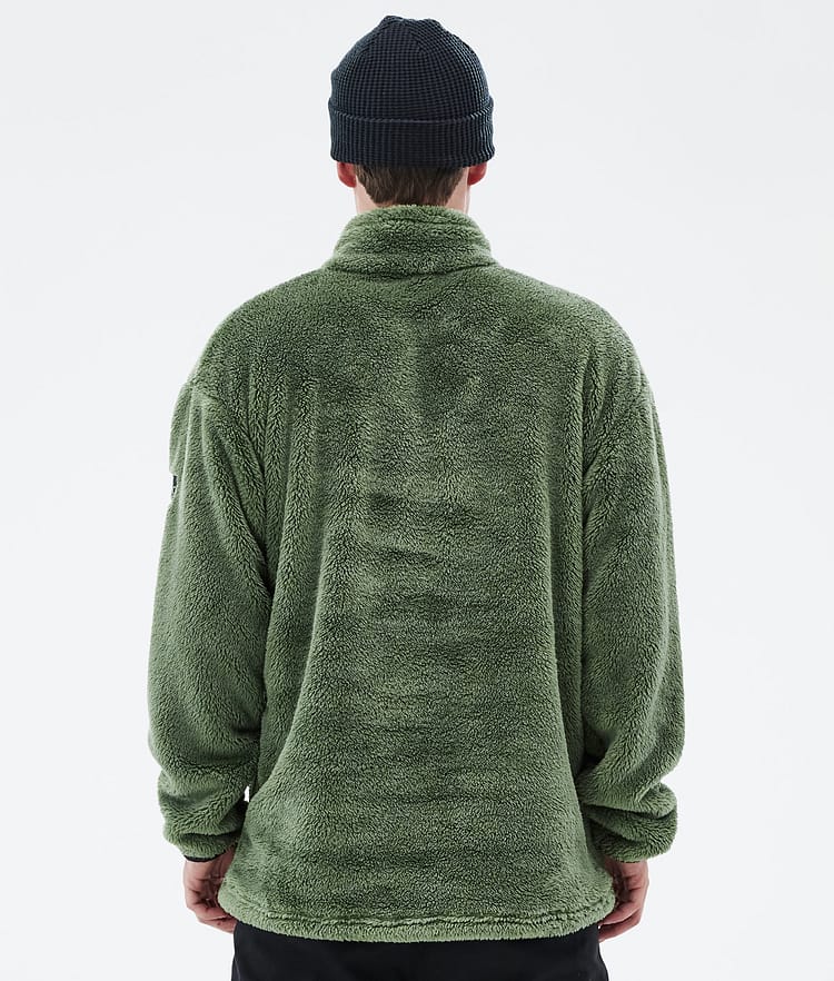 Dope Pile Fleece Sweater Men Moss Green, Image 6 of 7