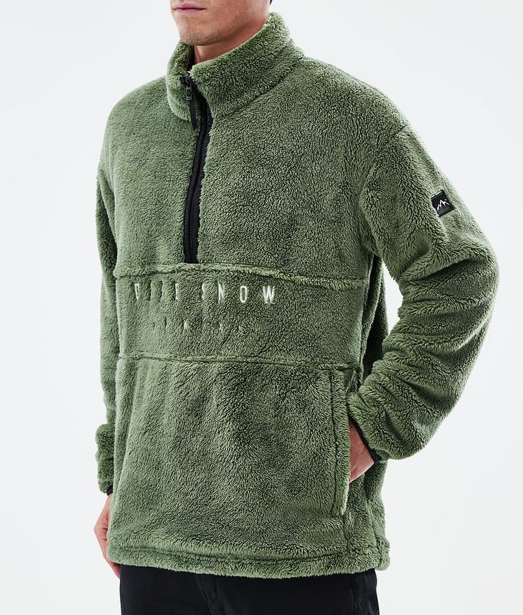 Dope Pile Sweat Polaire Homme Moss Green, Image 7 sur 7