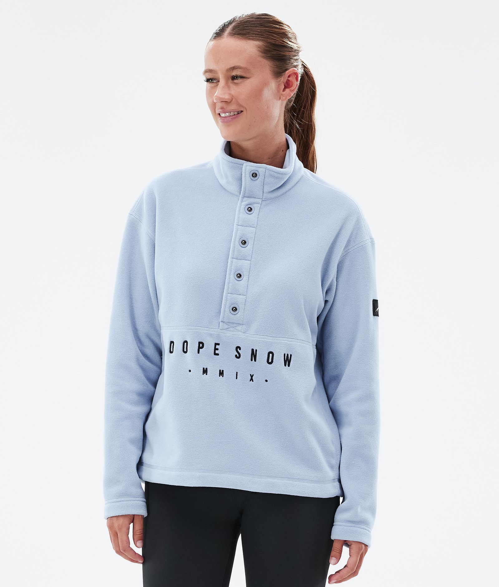 Dope Comfy W Fleece Trui Dames Light Blue, Afbeelding 1 van 6