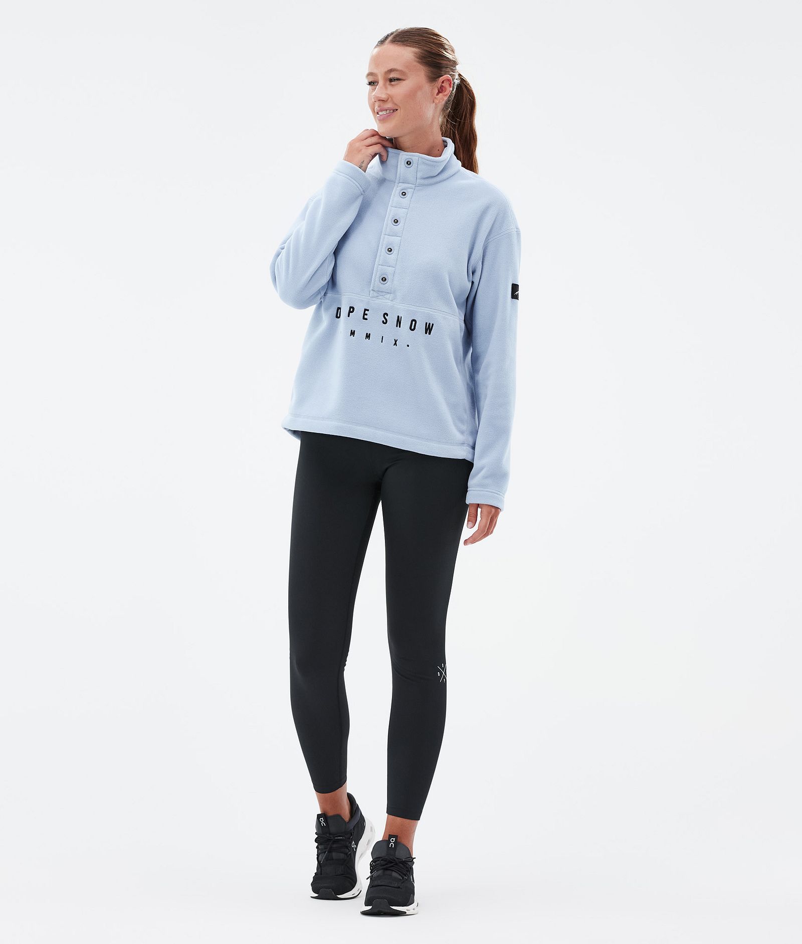 Dope Comfy W Fleece Sweater Women Light Blue, Image 3 of 6