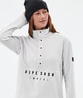 Dope Comfy W Fleecepullover Damen Light Grey, Bild 2 von 6